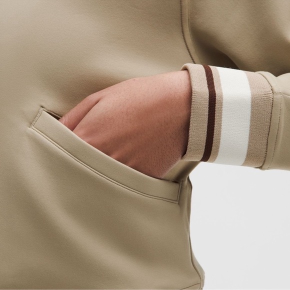 Lululemon Women's Tan Bomber Jacket - Picture 3 of 5